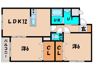 ヴォール中島の物件間取画像